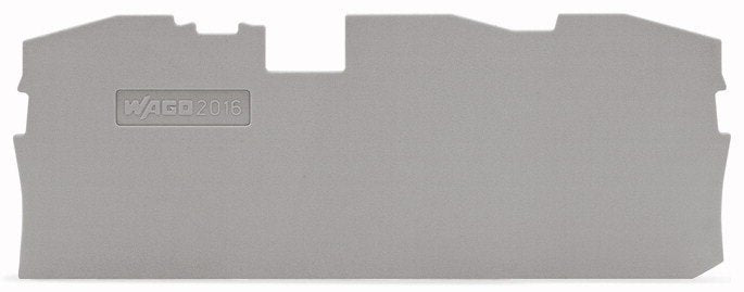 Wago 2016-1391 | End and Intermediate Plate 1mm Thick