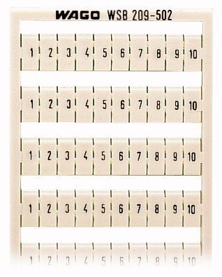 Wago 209-502 | WSB Quick Marking System