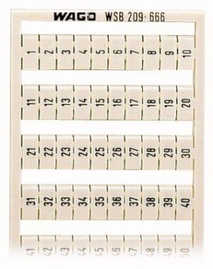 Wago 209-666 | WSB Quick Marking System
