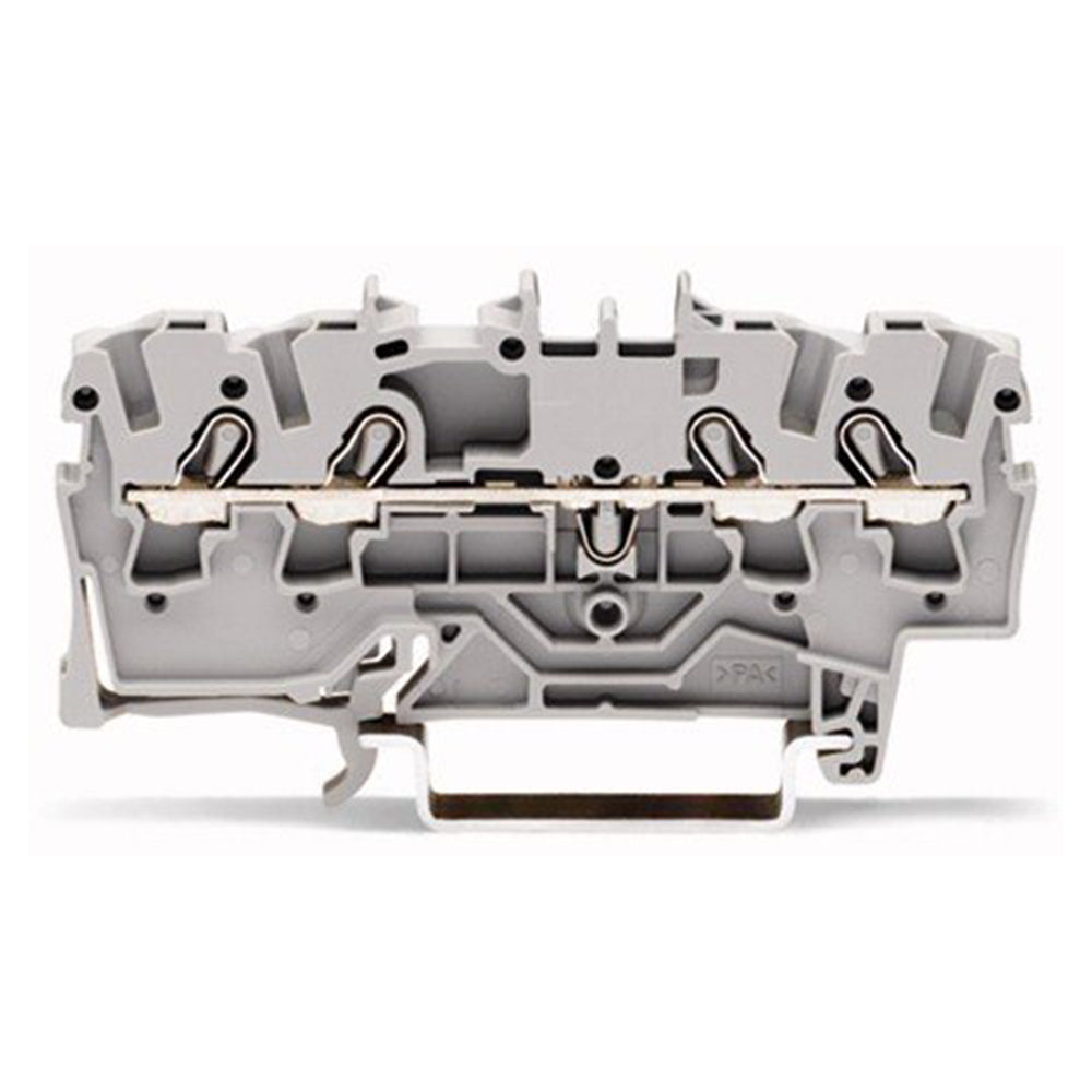 Wago 2002-1401 | 4-Conductor Through Terminal Block