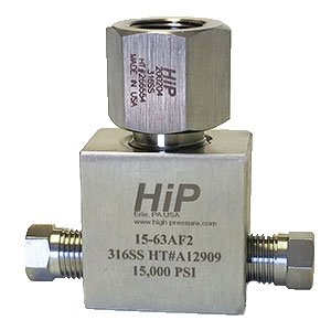 HiP 10-63AF4 Safety Head Tee Taper Seal