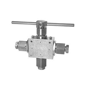 HiP 15-72AF1 3-Way Trunion Taper Seal Ball Valve 180¬∫