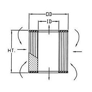 Solberg 32-25 blower replacement element diagram