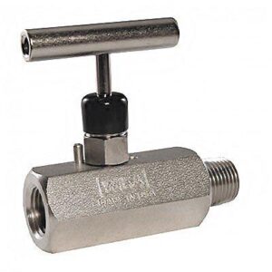 Wika 9799333 910.11 -10000 PSI Hard Seat 90å¼ Needle Valve Accessory