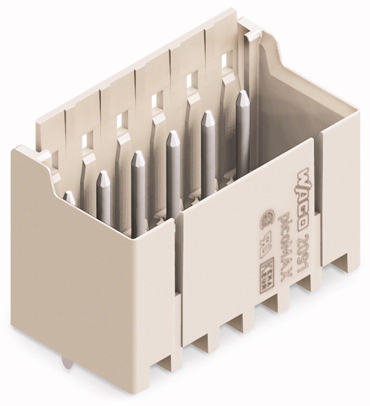 Wago 2091-1405 Male Header with Straight Solder Pins 5-pole