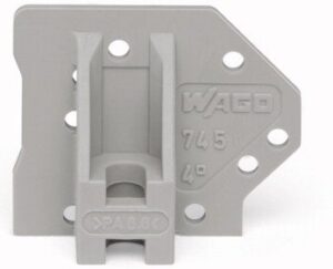 Wago 745-140 End plate with flange