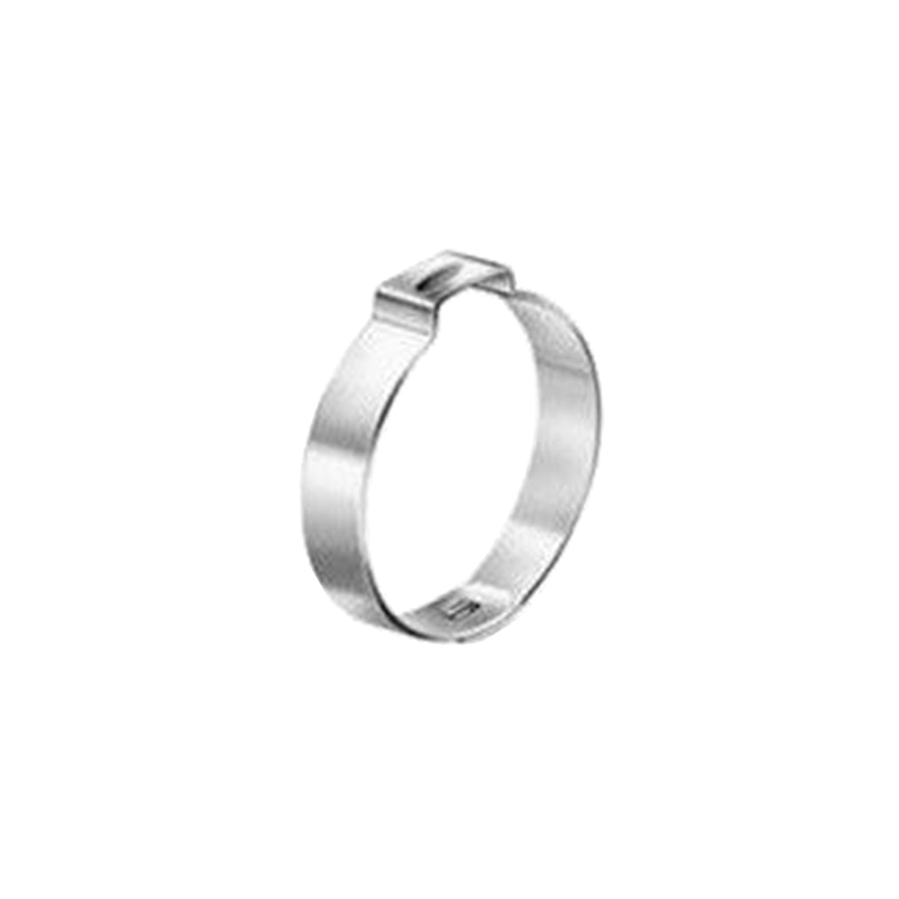 Oetiker 15500013 | 1-Ear Clamps with Mechanical Interlock 19.8-22.6mm (100 per bag)