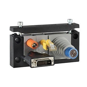 Icotek KEL-U 16|5 V2A Split Cable Entry Frame Black