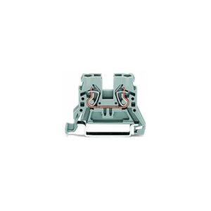 Wago 870-901 | TERMINAL BLOCK SPRING CLAMP, 28-12AWG 20/5AMP 2/C 5MM, GRAY