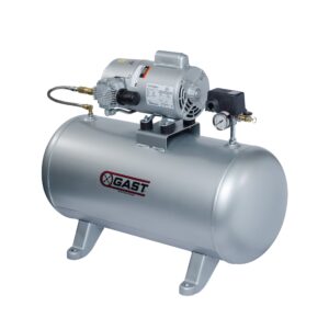 Gast 4LCB-46T-M450GX Piston Pump Tank