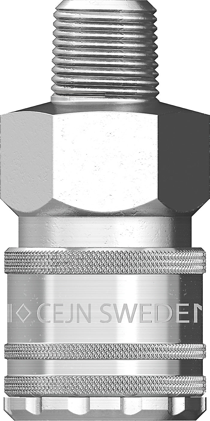 Cejn 10-125-6202 Series 125 Nipple G 1/4", 200 MPa Female - Image 2
