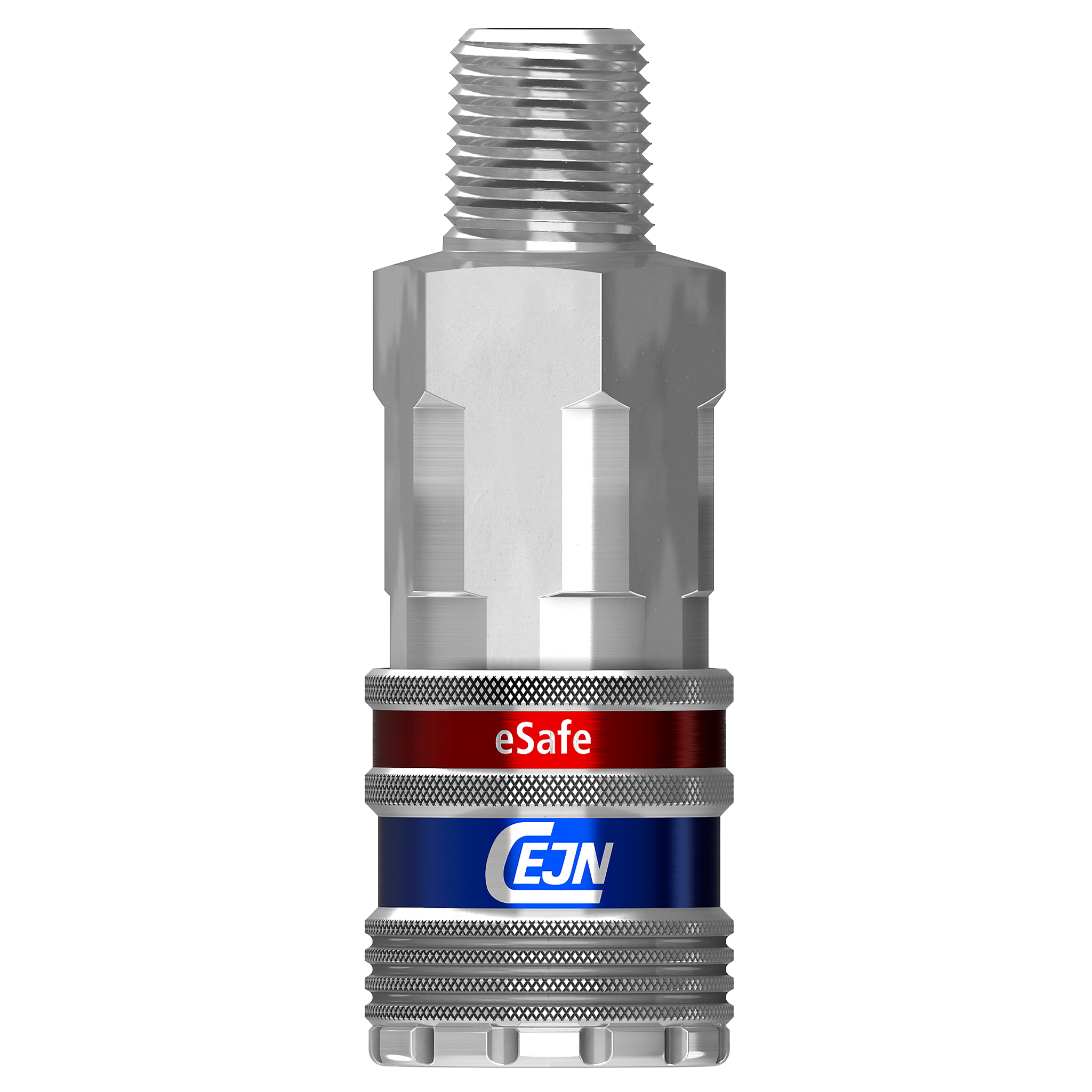 CEJN 10-310-2452 | Male Vented Safety Coupling, NPT 1/4" - Image 2