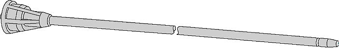 Cejn 11-208-0219 208 Air and Fluid Blow Gun Straight Extension Tube 300 mm (12") - Image 3
